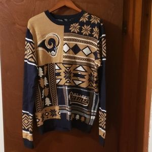 NFL Team St. Louis Rams sweater preowned size L